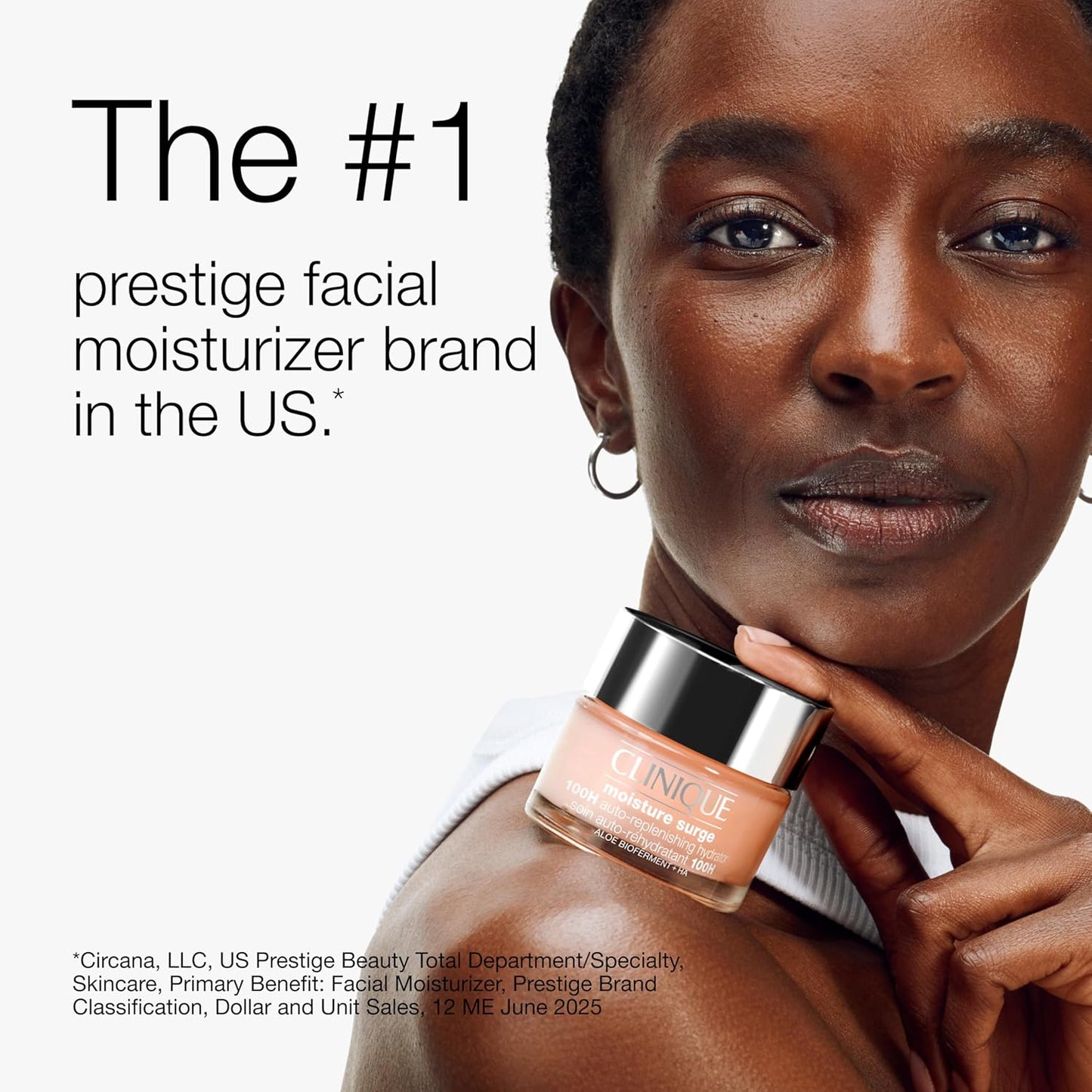 Moisture Surge 100H Auto-Replenishing Hydrator Oil Free Face Moisturizer with Hyaluronic Acid for All Skin Types | Hydrating + Moisturizing